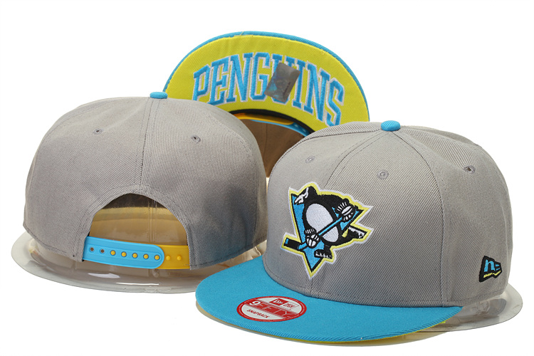 NHL Pittsburgh Penguins NE Snapback Hat #06